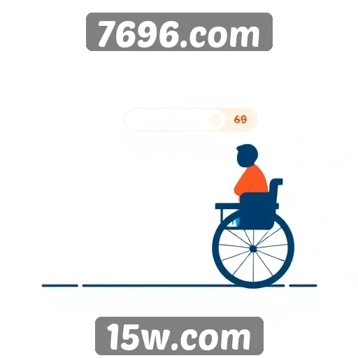 Acessibilidade e navegação no site 7696.com